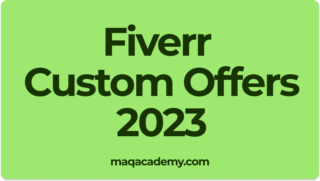Fiverr custom offers