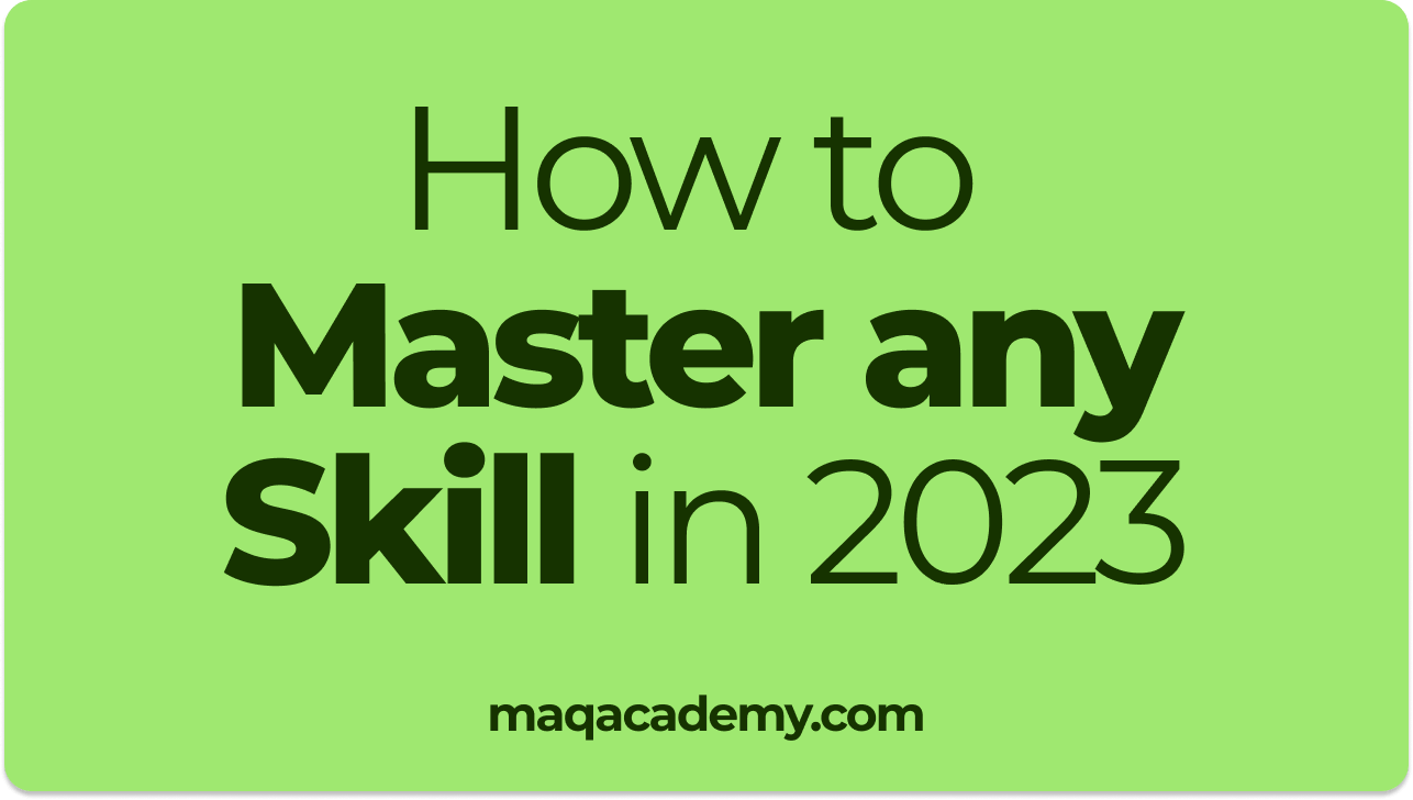 how to master any skill in 2023